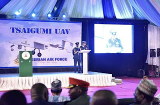 Induction ceremony for the Tsaigumi UAV