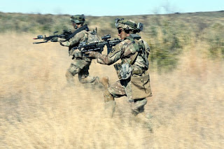 South African Special Force Brigade (Recce) operatives during a training