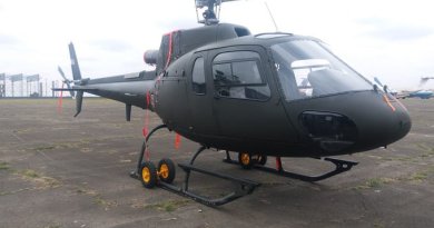 kenyan air force as-350 ecureuil helicopters