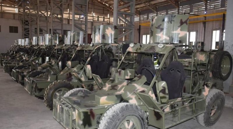 Nigerian Army locally made Infantry Patrol Vehicle (IPV)