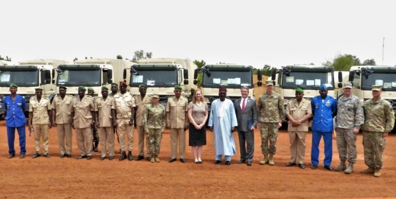 The US delivers the first batch of military equipment to the Niger Republic