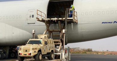 UAE donates Cougar 4x4 armoured vehicles to Mali