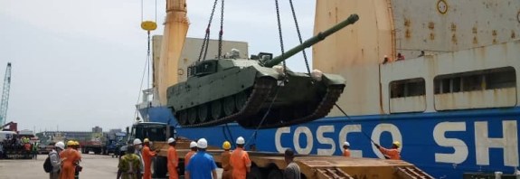 Nigerian Army receives new VT4 MBT, ST1 light tanks and SH-5 self-propelled howitzers