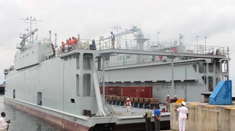 Cameroonian Navy acquires Chinese floating dock for maintenance