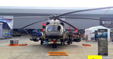 The export-oriented Mi-171Sh 'Storm' with enhanced protection and attack capabilities