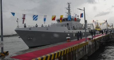 NNS Lana (A499), Nigerian navy new hydrographic survey vessel arrives home